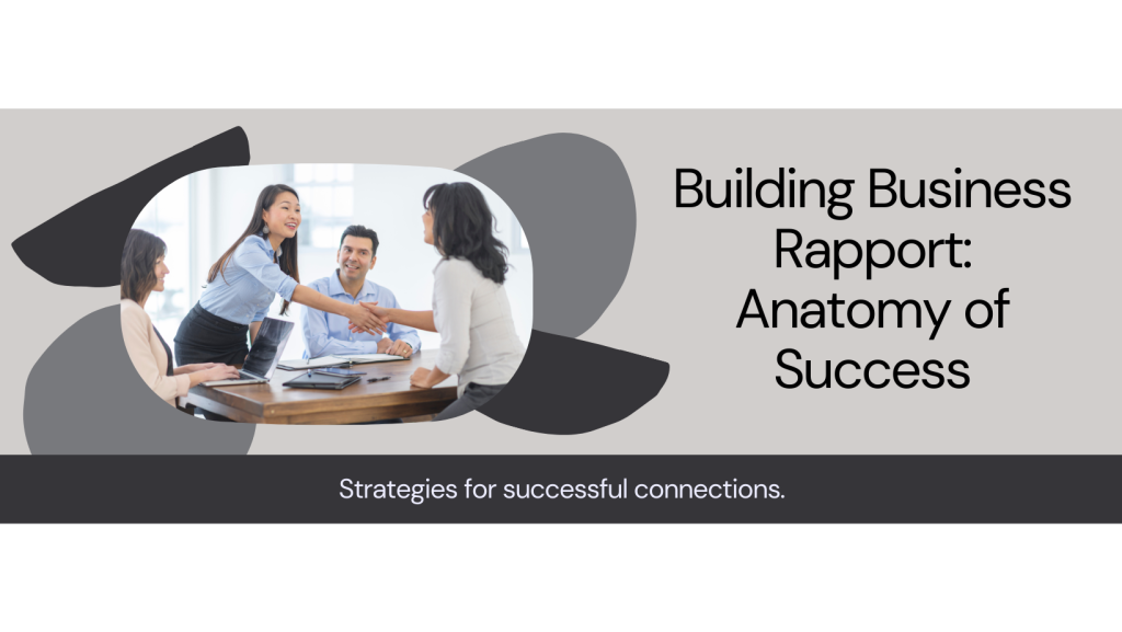Strategies for Building Rapport